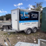 Box Storage trailer side view