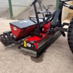 View of power harrow drill