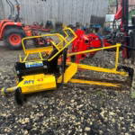View of trenching machine