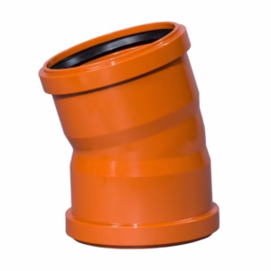 110mm 15 degree sewer bend