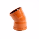 110mm 30 Degree Sewer Bend D/S