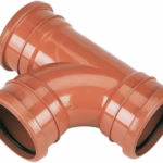 110mm 90 Degree T Sewer Bend T/S