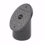 110MM Black Oval Plastic Rodding Eye