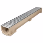 Concrete ACO RainDrain Channel Galvenised